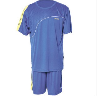 11-12 Marseille Away Blue Soccer Jersey kit(Without adidas logo)