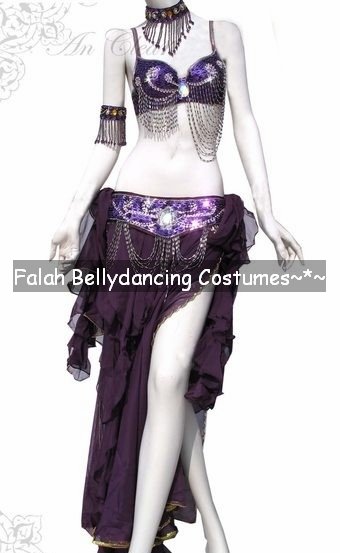 Professional Turkish belly dance costume set Gobek dans Hand made Belly dancer outfits Custom made belly dancing Falah Bellydance costumes (4).jpg