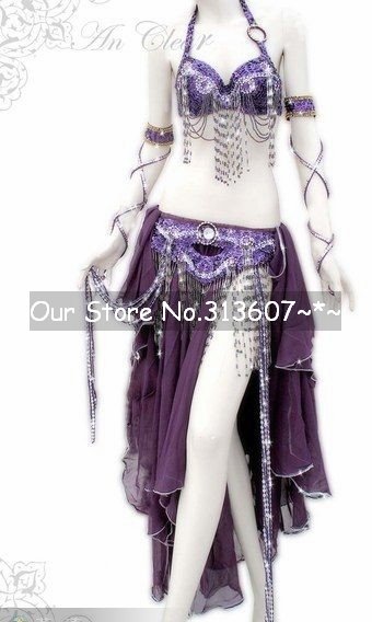 Professional Egyptian belly dancing costumes custom made costume set from Falah belly dance.jpg