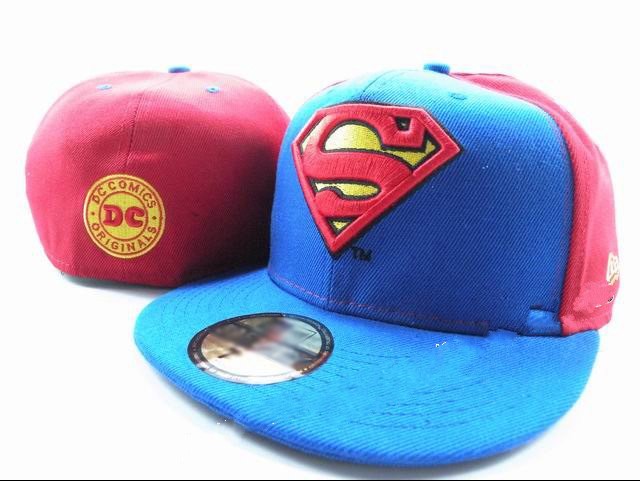 Superman Printed Hiphop Flat Brimmed Fashionable Cheap Caps