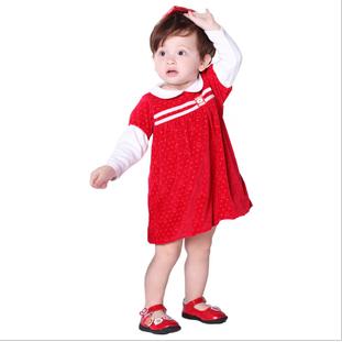 Promotional New Design Excellent Cotton Baby Dress