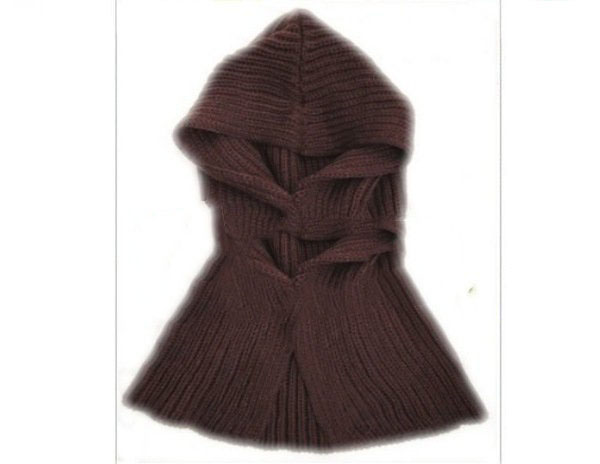Women's Knit Scarf Hoodied Muffler Wraps Snood Necker chief Bandelet  Women's Knit Scarf Hoodied Muffler Wraps Snood Necker chief Bandelet