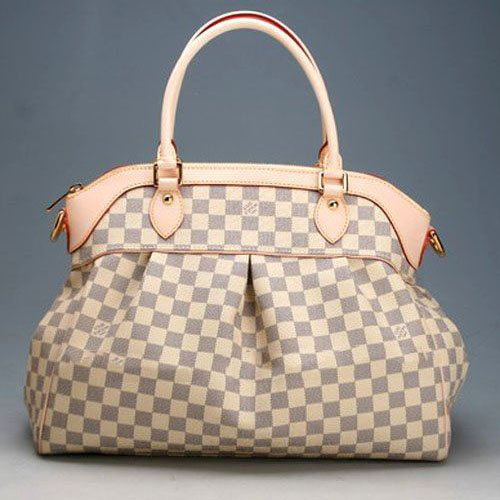 Novelty Dual Use Handbag For Lady Grid Pattern PU Bag
