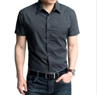 Fashion Simple Cultivate One's Morality Short-sleeved Shirt