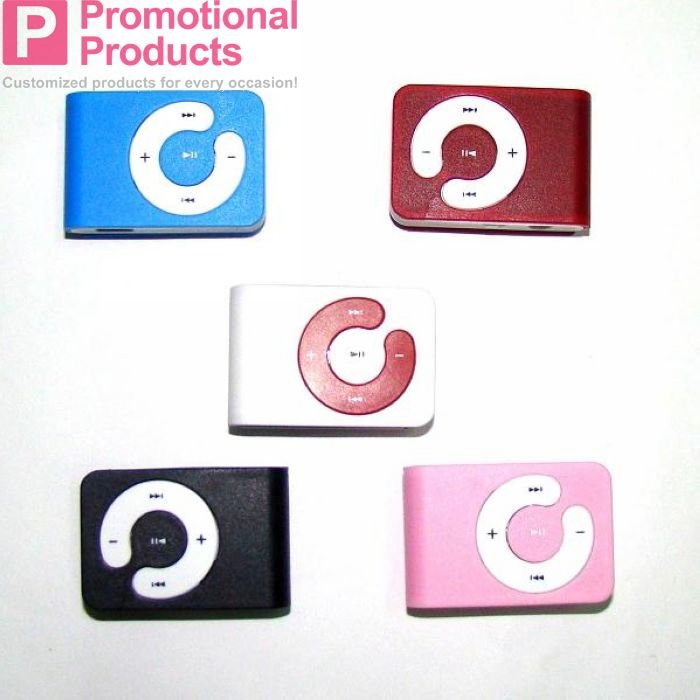 Logo Printing Popular Clip TF Slot Mp3 Player