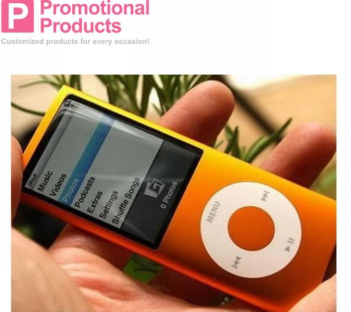 Logo Printing 4GB Slim Mp4 Player with Competitive Price