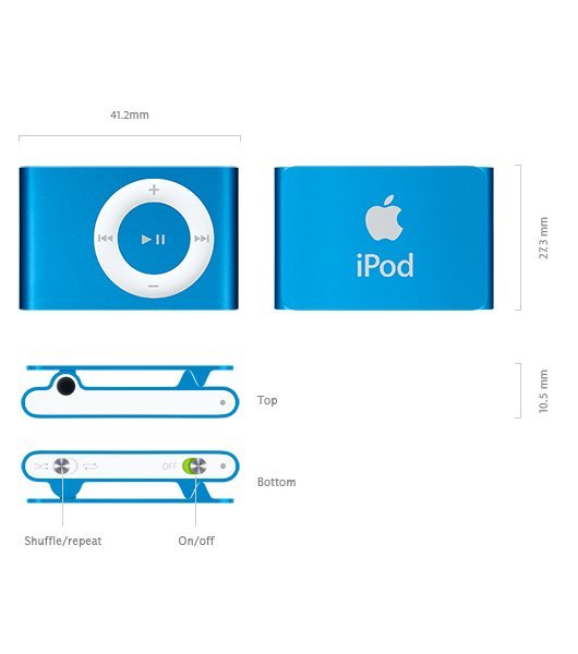 Most Popular Mini Media Stylish 4GB Mp3 Player