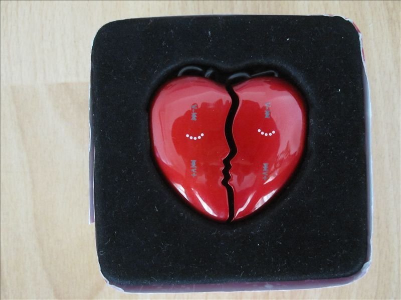 Stylish Lovers Necklace Heart-Shaped Mp3 Player