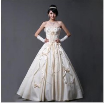Ball Gown Strapless Court Train Organza Satin Pick-Up Bride Dresses
