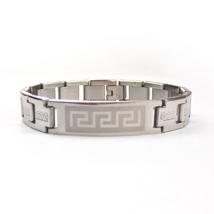 7.8 Inch 316L Stainless Steel Men's Bracelet For Bikers Rockers