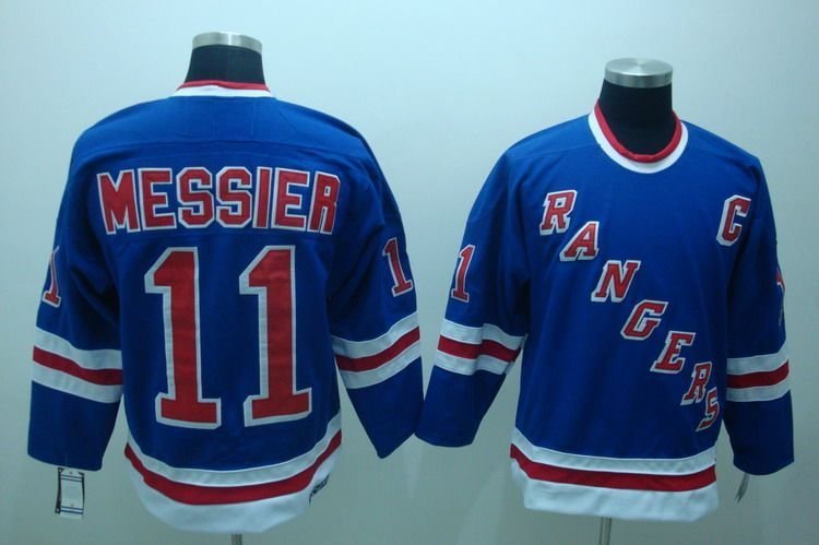 100% Polyester New York Rangers 11# Hockey Jerseys