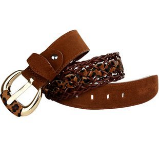 Cool Designed Honorable and Elegant Popular Women's Horsehair Leather Belts