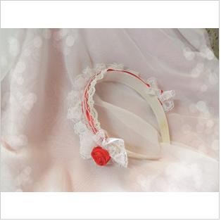 Free Shipping Prett and Fashion Gothic Girls Lolita Cosplay Handmade Headdress