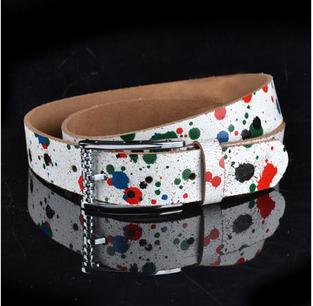 Wholesale Rhinestones Lady's Popular Superior Material Genuine Leather Belt  Wholesale Rhinestones Lady's Popular Superior Material Genuine Leather Belt