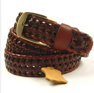New Style Fashionable Plaited Article Quality Guaranteed Genuine Leather Belt