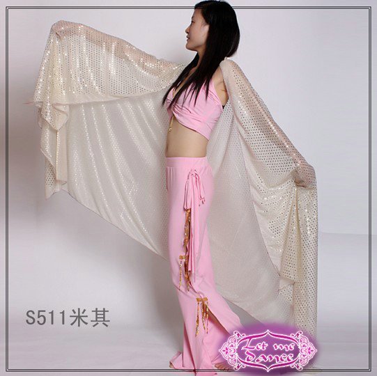 Top Quality Lightsome Gauze Kerchief Dot Flash Shinning Dancing Scarf