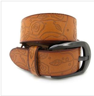 Cool Designed Vintage Style High Quality Fashion Lady's Leather Belts