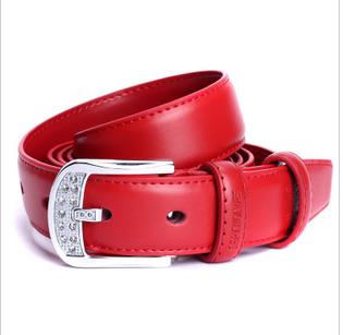 Fashion New Style Quality Guaranteed Shining Style Rhinestones Lady's Leather Belts