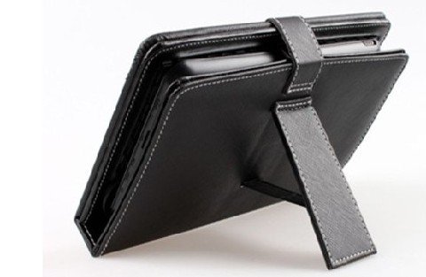 Classic Perfect Material 7 Inch Leather with Keyboard Laptop Bags