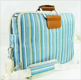 Color Stripe Style Static-Free Design Soft Inner Laptop Sleeves