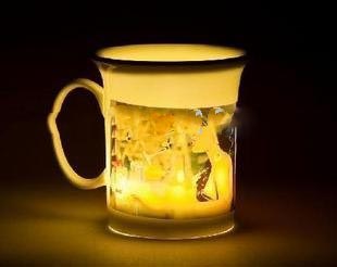Round Shape Individual Design Personality Discoloration Mugs