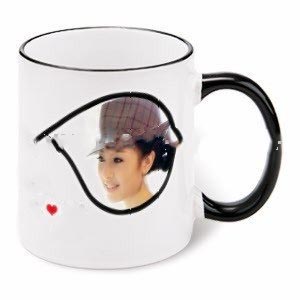 Ceramic Discoloration Mark Individual Design Single Wall Mugs