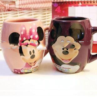 New Design Personality Discoloration Mark Printed Mugs