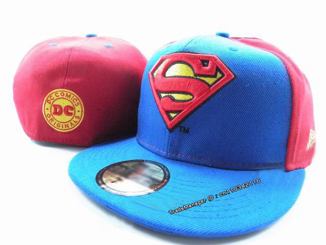New Design Superman Bboy Hiphop Flat Brimmed for Male / Female Board Hat