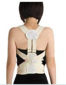Posture Corrector Support Belt Brace Durable Material Good Ventilation Magnetic Therapy