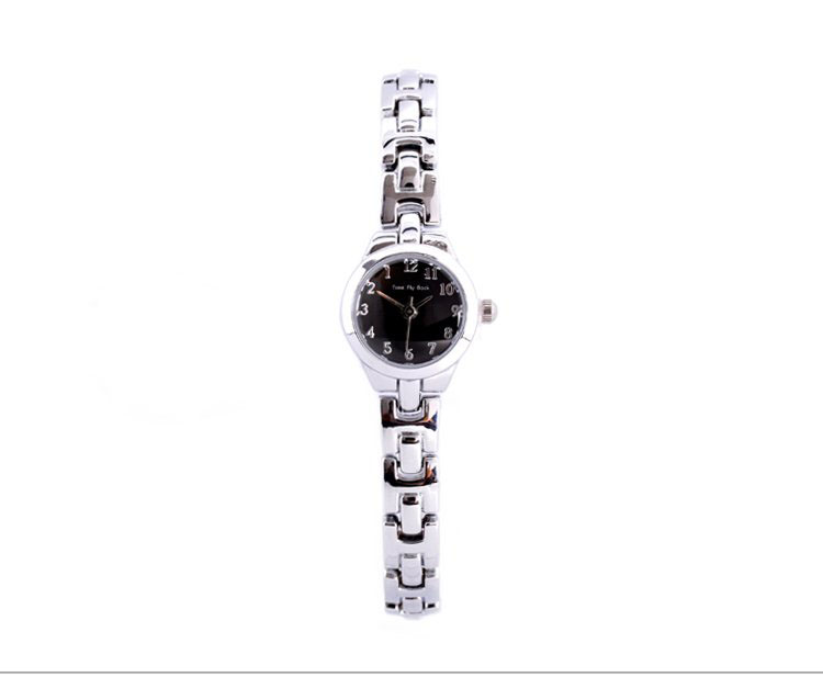 Fashion Anticlockwise Valentine Gift Black Color Watch