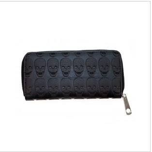 Guarantee 100% New Fashion Black Skull Clutch Evening Bag