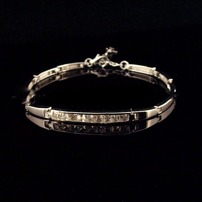 Handmade Silver 925 Wedding Heart Bracelet
