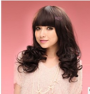 Standard Quality Promotional Medium Brown Color Wigs