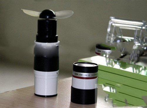 Latest Mini Portable White Lens Cups Mute / Classic Fans Help You Cool Summer