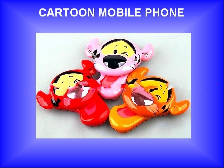 Novelty GSM Quad Band Dual Sim Tiger Cartoon C106 Cellphone