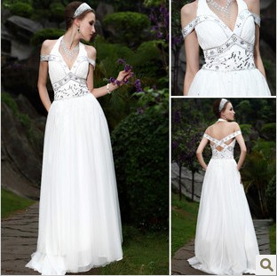New Sexy Delicate Grace Wedding Dress With Romantic