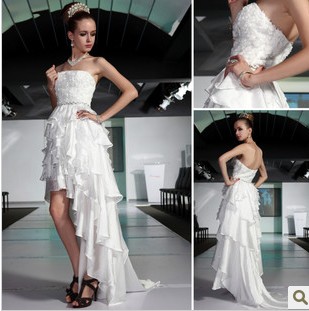 Sexy Wedding Dress Trailing Halter Bridesmaid Clothing