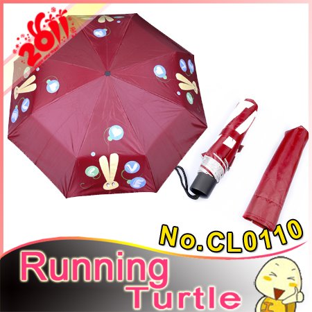 Color Changing Umbrella -- Rain Drops Prove Their Magic Touch When They Hit The Umbrella