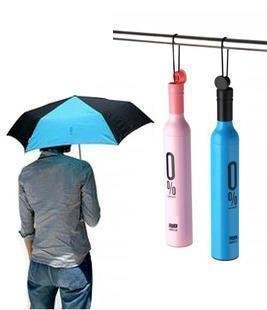 Funny Creative Umbrella In Wine Bottle Gifts Stylish