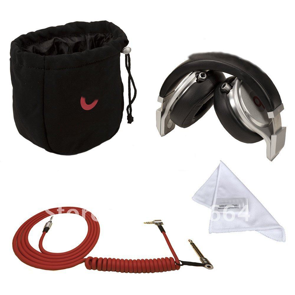 Black / White Pro Headphone / Studio DJ Headphone Noise Cancelling Earphone