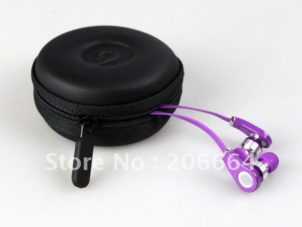 With Control Talk Best In Ear Earphone Purple Color Headphone