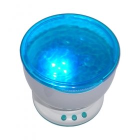 Ocean Sea Wave LED Projector MP3 Speaker USB Lamp Free Shipping