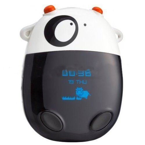 Cute Cow Shape Mini Cow MP3 Music Player with Built in Speaker & FM Optiona Cartoon MP3