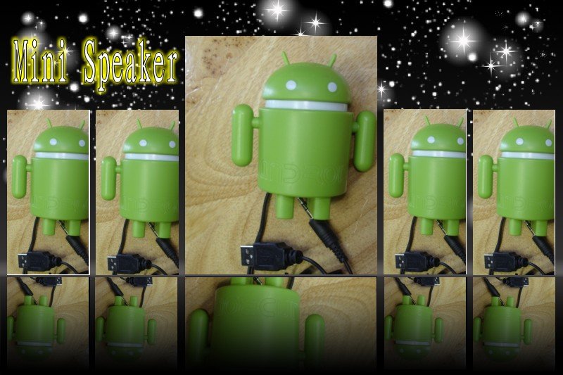 Free Shipping USB Robot Speakers PC Mini Speaker Computer Speaker