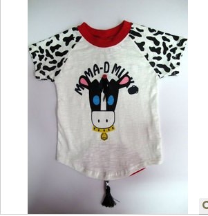 Oneck Short Sleeves Baby T-shirt Baby Summer Clothing Baby Wear