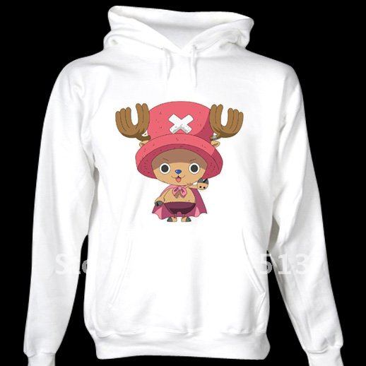 One Piece OP Cute Cartoon Version of Hedging Cotton Hooded Sweater HZW-W031