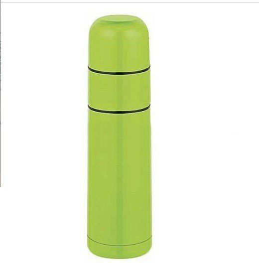 Green Stainless Steel Double Wall Travel Vacuum Cup Without Handle