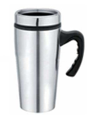Handle Electric Heated Stainless Steel Double Wall Travel Mug