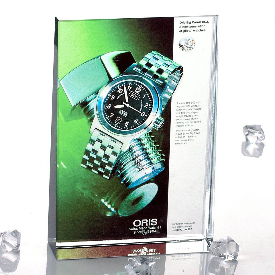 Clear New Style Personalized Crystal Photo Frame