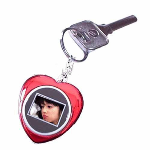 1.1-inch Digital Photo Frame CSTN Screen Key Chain Style Multi-Color
